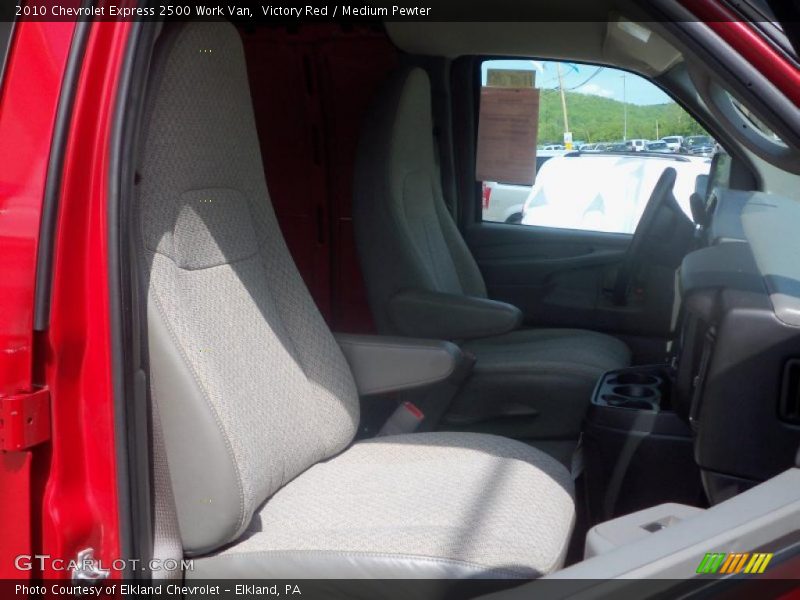 Victory Red / Medium Pewter 2010 Chevrolet Express 2500 Work Van