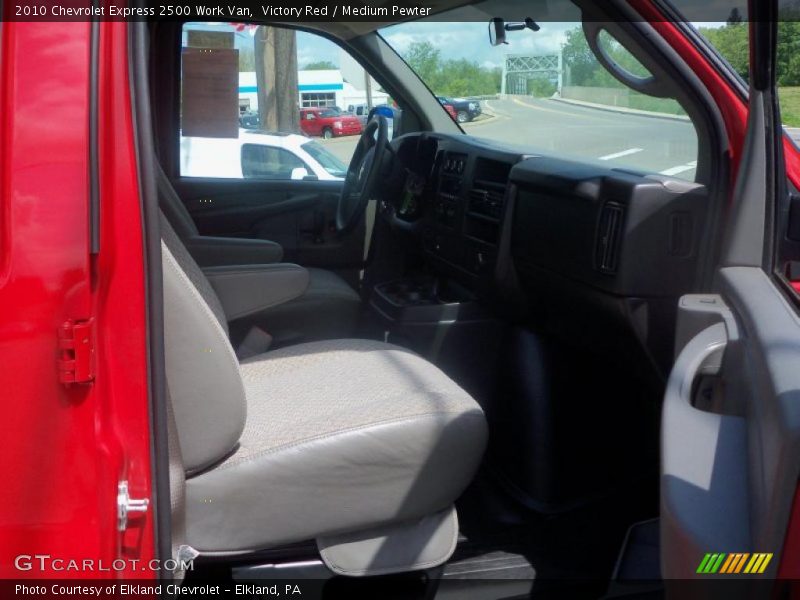 Victory Red / Medium Pewter 2010 Chevrolet Express 2500 Work Van