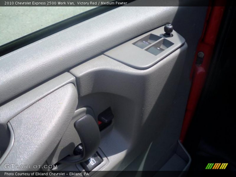 Victory Red / Medium Pewter 2010 Chevrolet Express 2500 Work Van