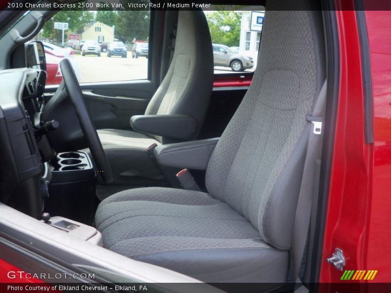Victory Red / Medium Pewter 2010 Chevrolet Express 2500 Work Van