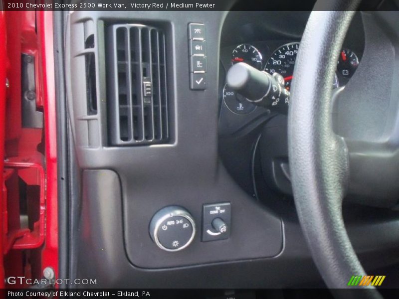 Victory Red / Medium Pewter 2010 Chevrolet Express 2500 Work Van