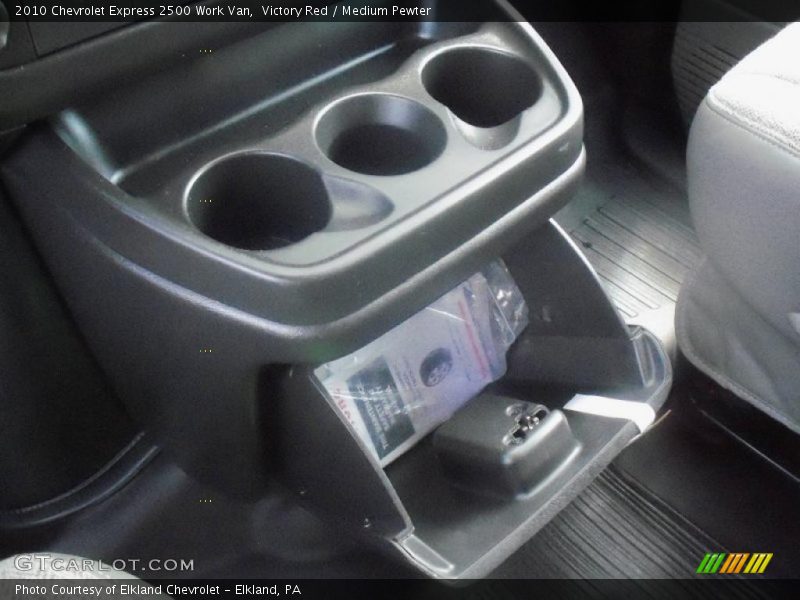 Victory Red / Medium Pewter 2010 Chevrolet Express 2500 Work Van