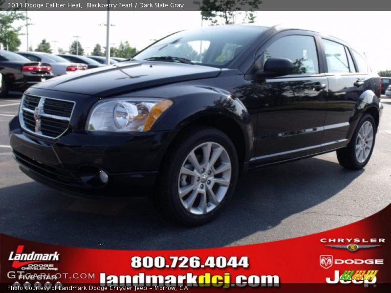 Blackberry Pearl / Dark Slate Gray 2011 Dodge Caliber Heat