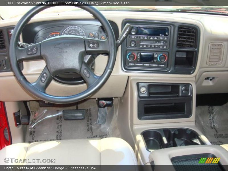 Dashboard of 2003 Silverado 3500 LT Crew Cab 4x4 Dually