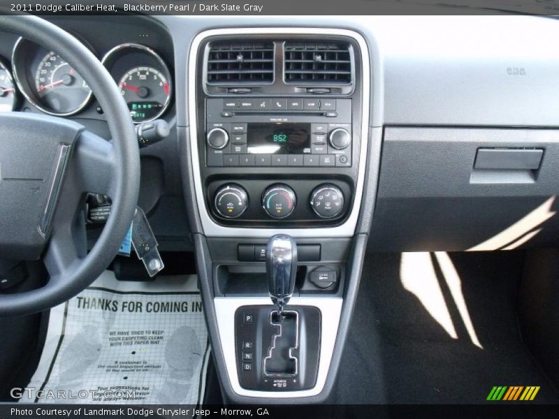 Controls of 2011 Caliber Heat