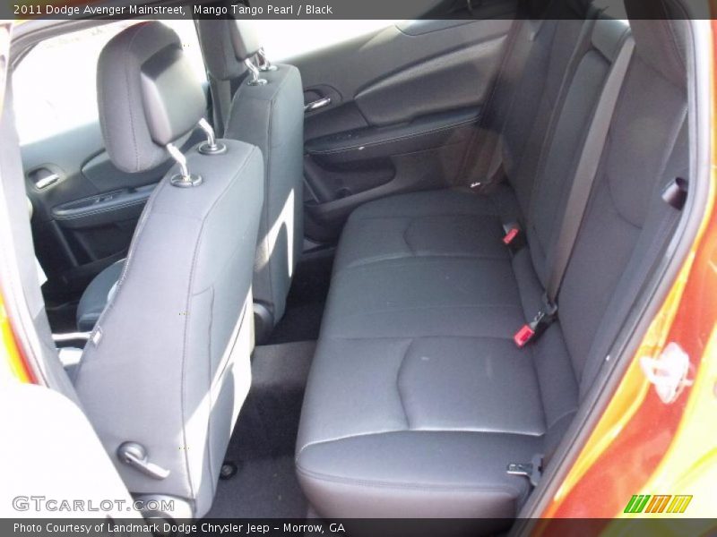 Mango Tango Pearl / Black 2011 Dodge Avenger Mainstreet