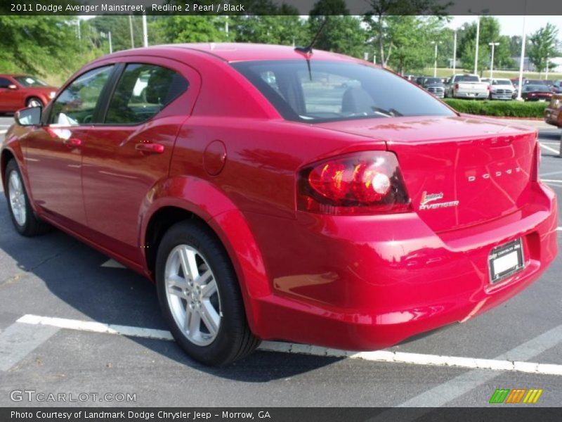 Redline 2 Pearl / Black 2011 Dodge Avenger Mainstreet