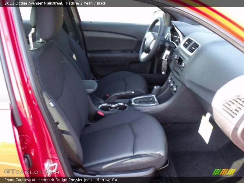 Redline 2 Pearl / Black 2011 Dodge Avenger Mainstreet