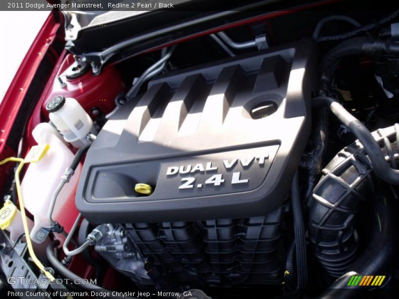 Redline 2 Pearl / Black 2011 Dodge Avenger Mainstreet