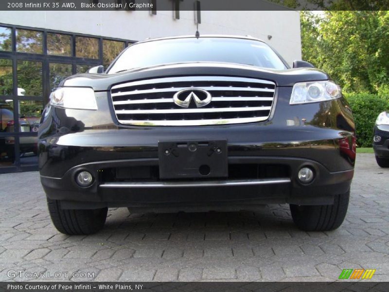 Black Obsidian / Graphite 2008 Infiniti FX 35 AWD
