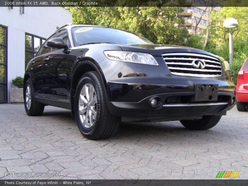 Black Obsidian / Graphite 2008 Infiniti FX 35 AWD