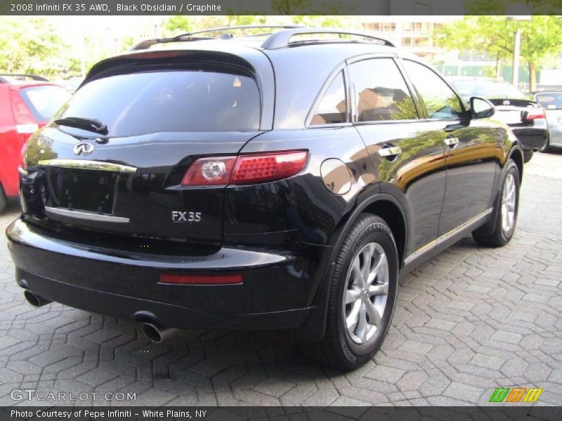 Black Obsidian / Graphite 2008 Infiniti FX 35 AWD