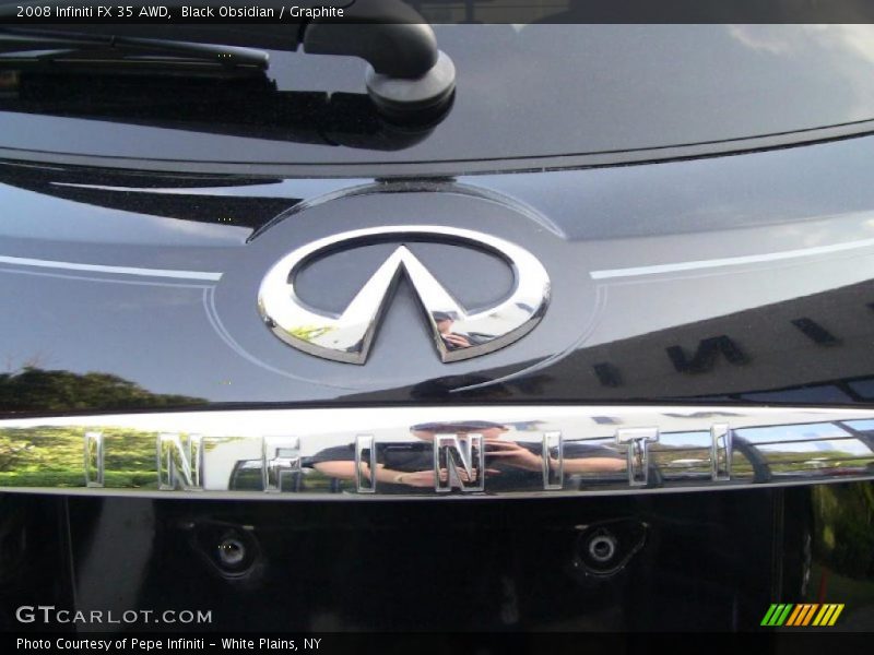 Black Obsidian / Graphite 2008 Infiniti FX 35 AWD