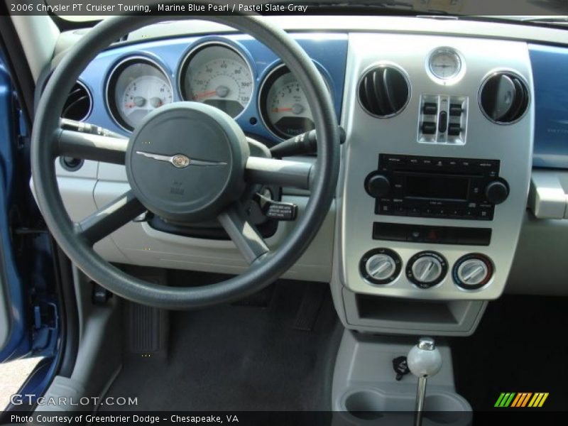 Marine Blue Pearl / Pastel Slate Gray 2006 Chrysler PT Cruiser Touring