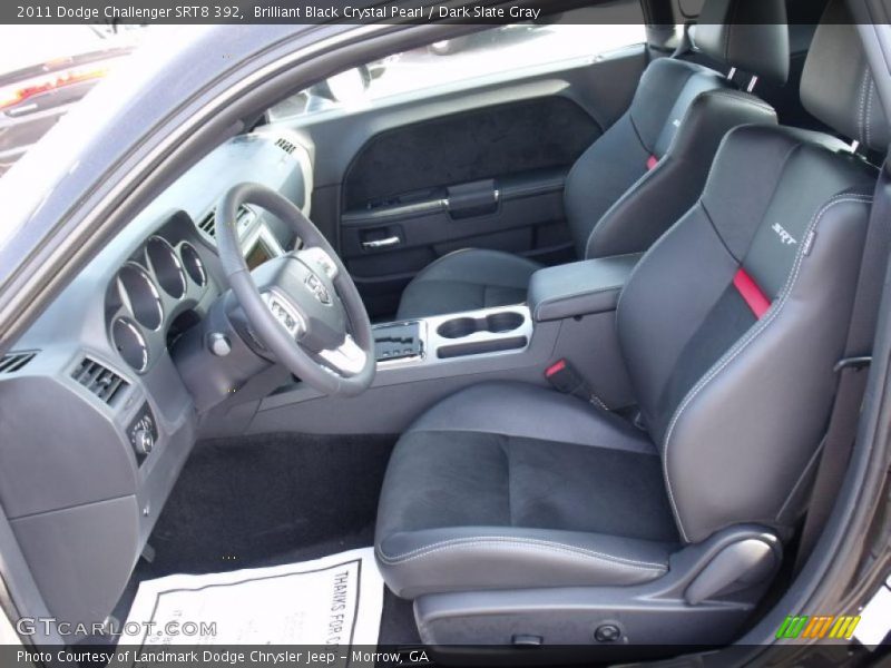  2011 Challenger SRT8 392 Dark Slate Gray Interior