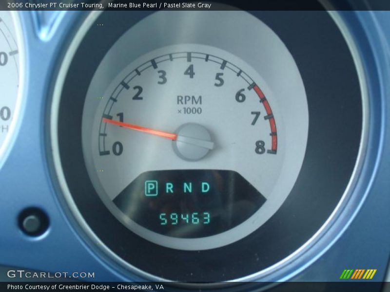 Marine Blue Pearl / Pastel Slate Gray 2006 Chrysler PT Cruiser Touring