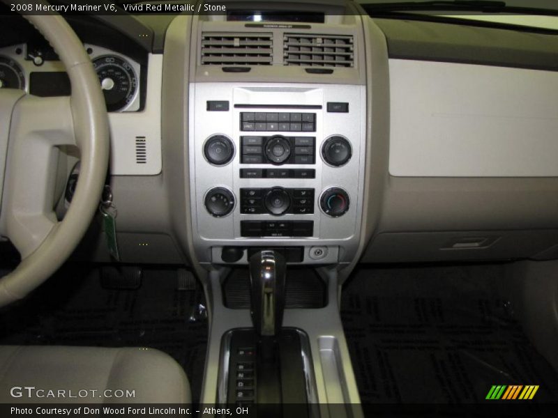 Vivid Red Metallic / Stone 2008 Mercury Mariner V6