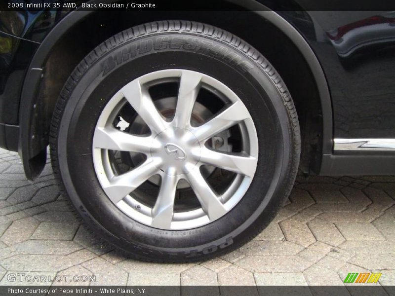 Black Obsidian / Graphite 2008 Infiniti FX 35 AWD