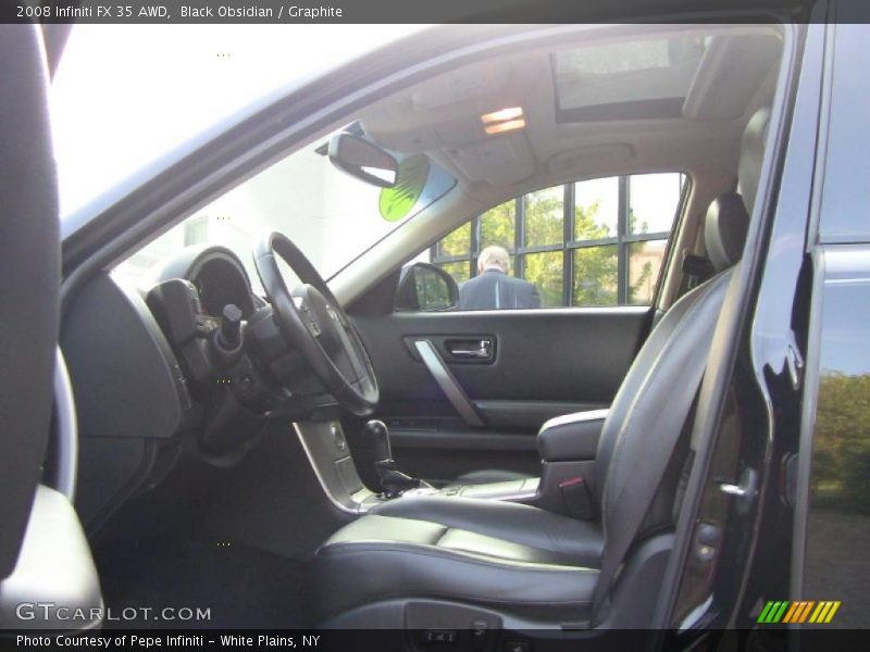 Black Obsidian / Graphite 2008 Infiniti FX 35 AWD