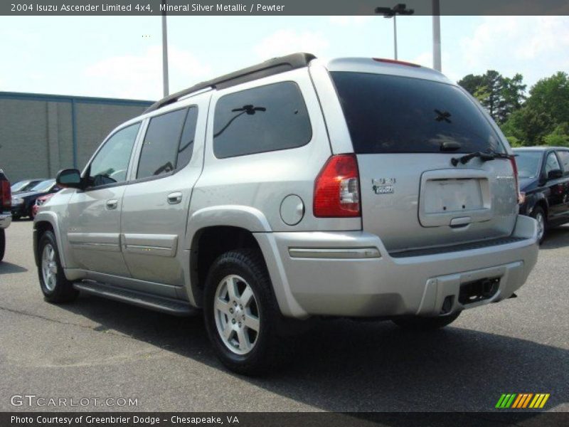 Mineral Silver Metallic / Pewter 2004 Isuzu Ascender Limited 4x4