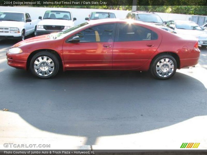 Inferno Red Tinted Pearl / Dark Slate Gray 2004 Dodge Intrepid SE