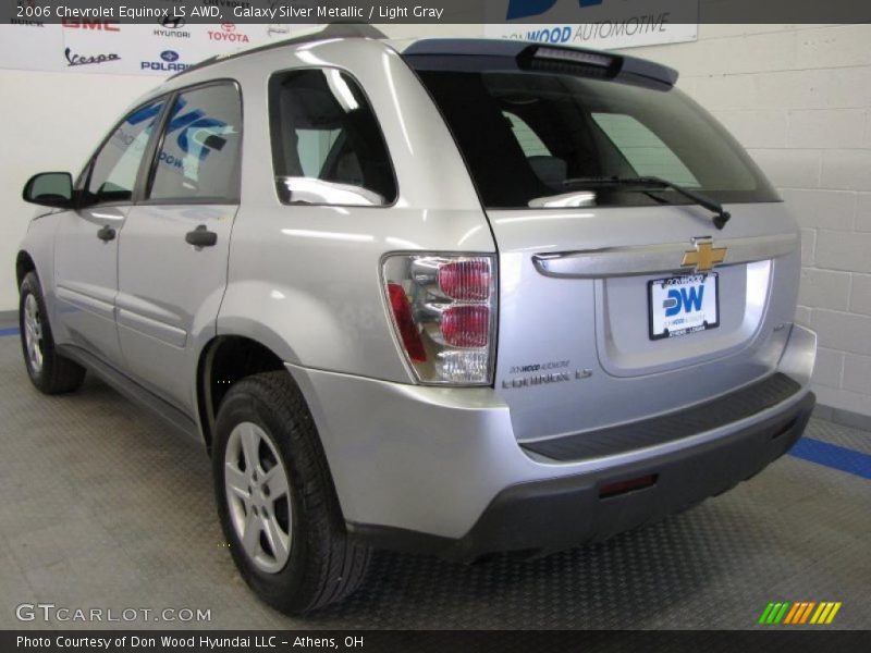 Galaxy Silver Metallic / Light Gray 2006 Chevrolet Equinox LS AWD