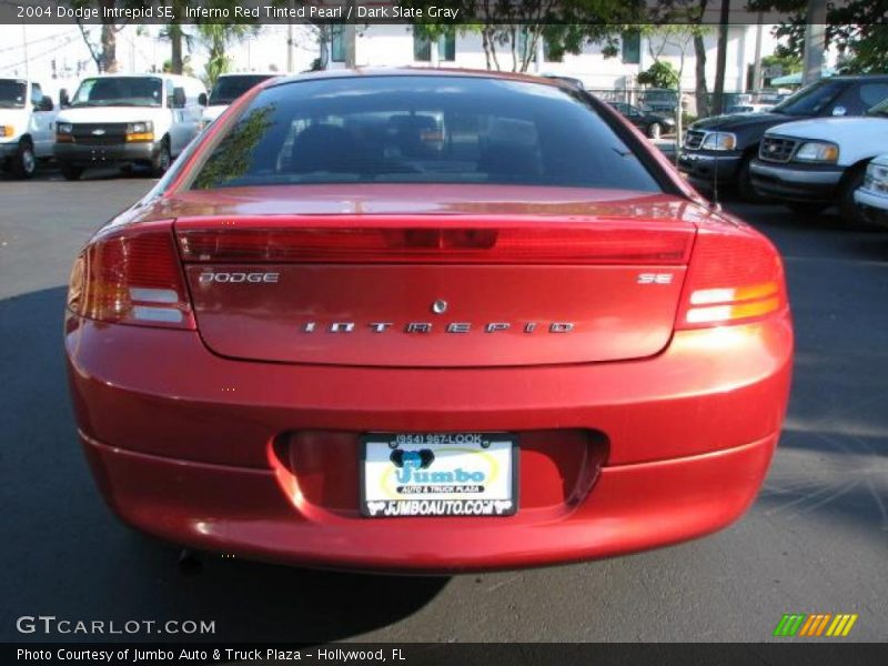 Inferno Red Tinted Pearl / Dark Slate Gray 2004 Dodge Intrepid SE
