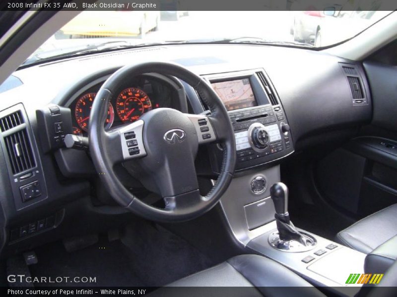 Black Obsidian / Graphite 2008 Infiniti FX 35 AWD