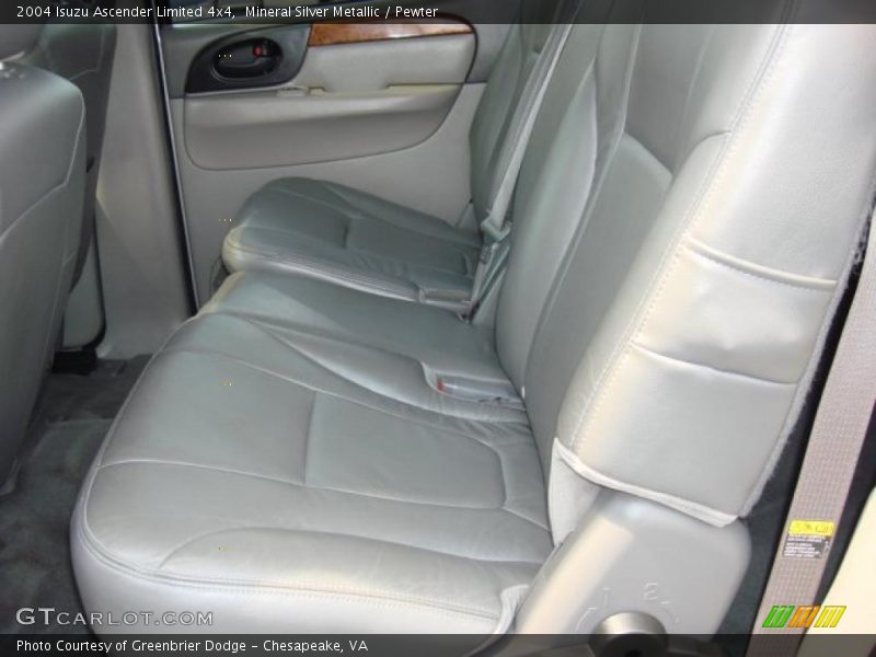  2004 Ascender Limited 4x4 Pewter Interior