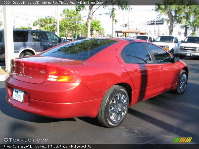 Inferno Red Tinted Pearl / Dark Slate Gray 2004 Dodge Intrepid SE
