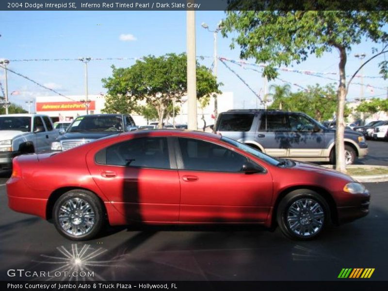 Inferno Red Tinted Pearl / Dark Slate Gray 2004 Dodge Intrepid SE
