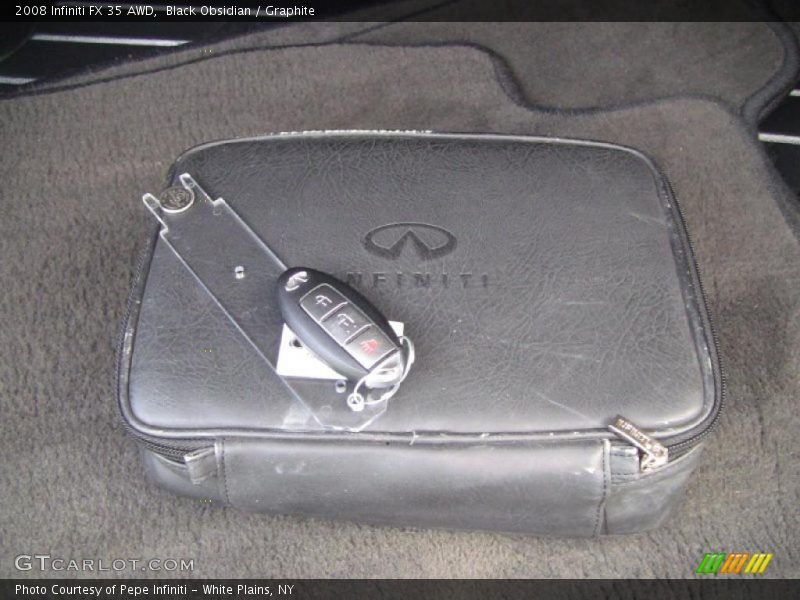 Black Obsidian / Graphite 2008 Infiniti FX 35 AWD