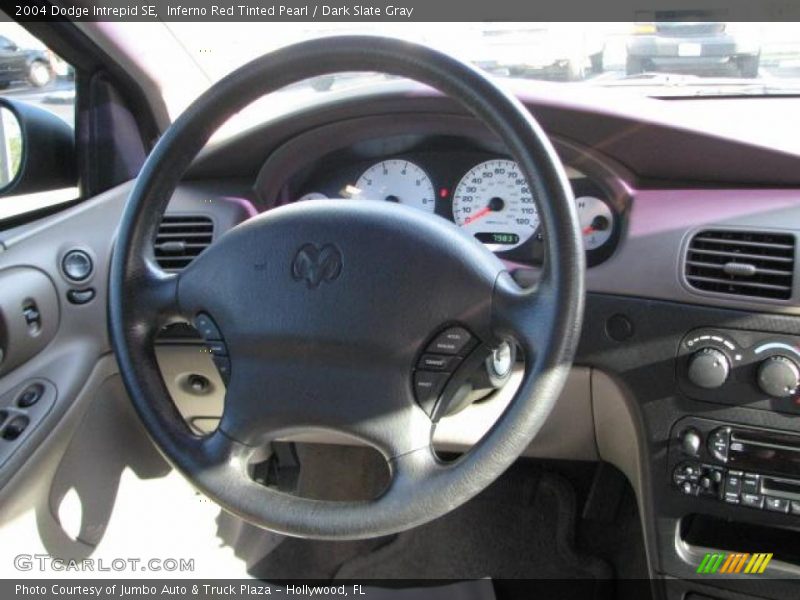 Inferno Red Tinted Pearl / Dark Slate Gray 2004 Dodge Intrepid SE