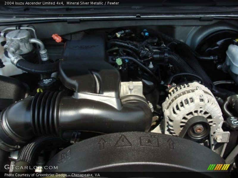  2004 Ascender Limited 4x4 Engine - 5.3 Liter OHV 16-Valve V8