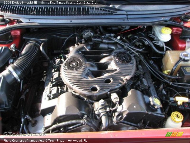 Inferno Red Tinted Pearl / Dark Slate Gray 2004 Dodge Intrepid SE
