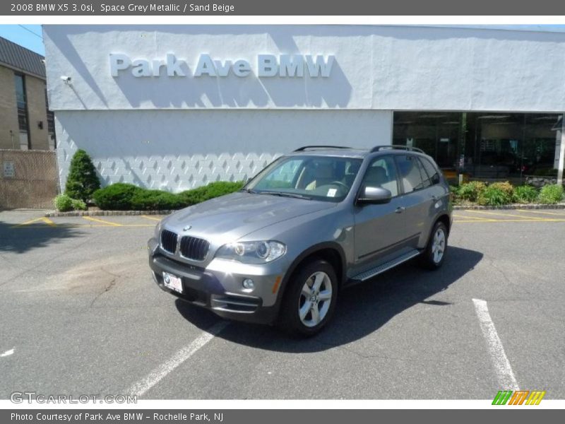 Space Grey Metallic / Sand Beige 2008 BMW X5 3.0si
