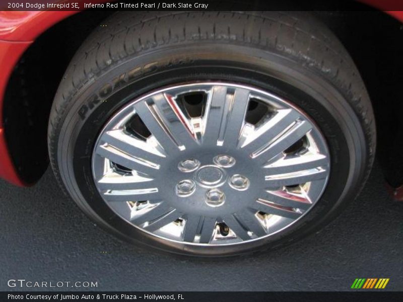 Inferno Red Tinted Pearl / Dark Slate Gray 2004 Dodge Intrepid SE