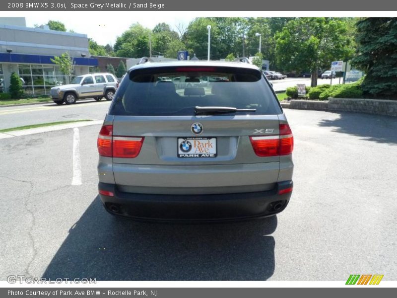 Space Grey Metallic / Sand Beige 2008 BMW X5 3.0si