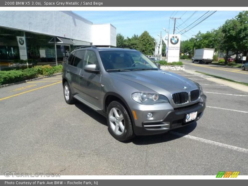 Space Grey Metallic / Sand Beige 2008 BMW X5 3.0si