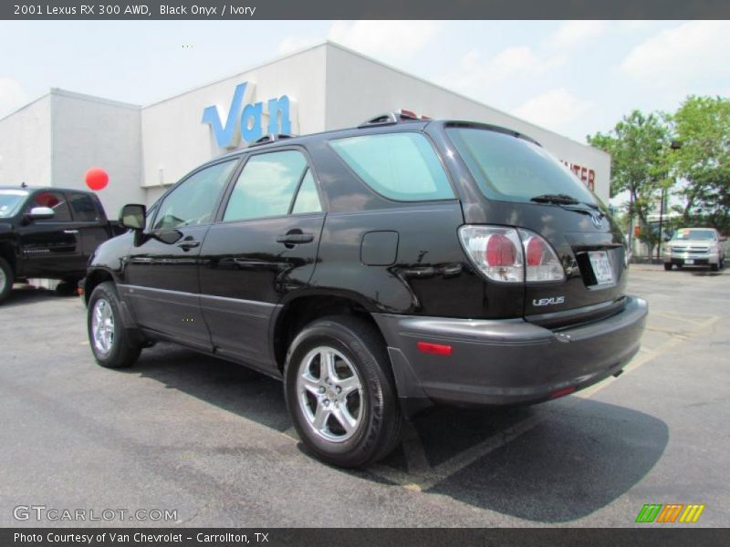 Black Onyx / Ivory 2001 Lexus RX 300 AWD