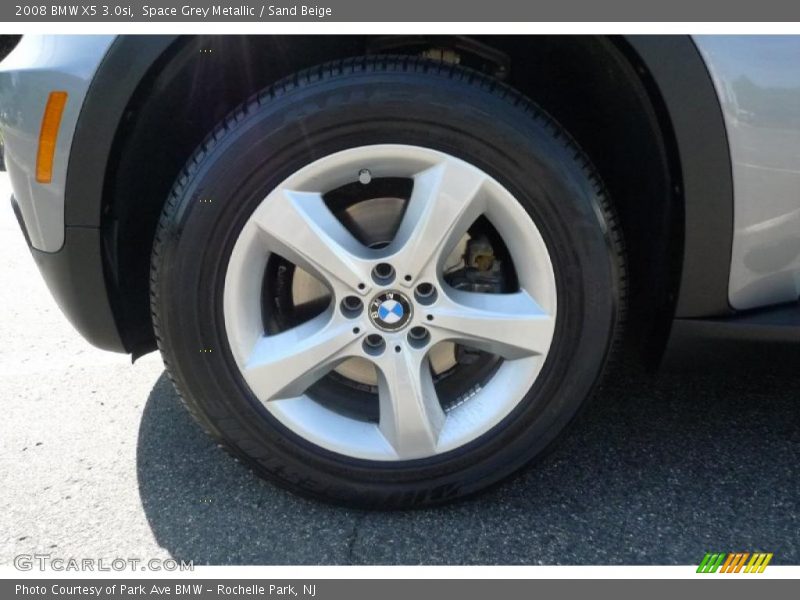 Space Grey Metallic / Sand Beige 2008 BMW X5 3.0si