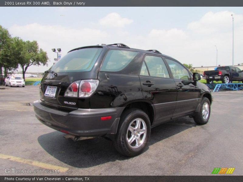 Black Onyx / Ivory 2001 Lexus RX 300 AWD