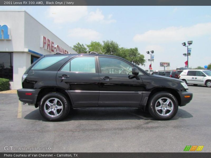 Black Onyx / Ivory 2001 Lexus RX 300 AWD