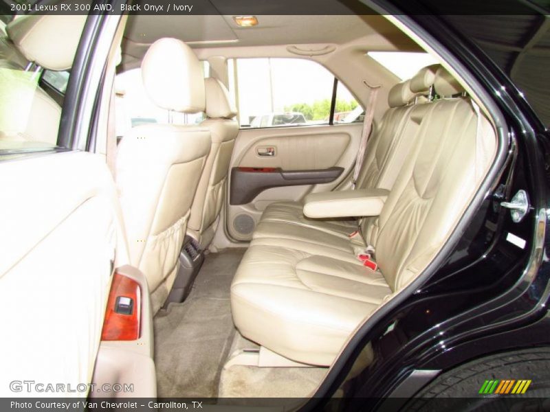 Black Onyx / Ivory 2001 Lexus RX 300 AWD