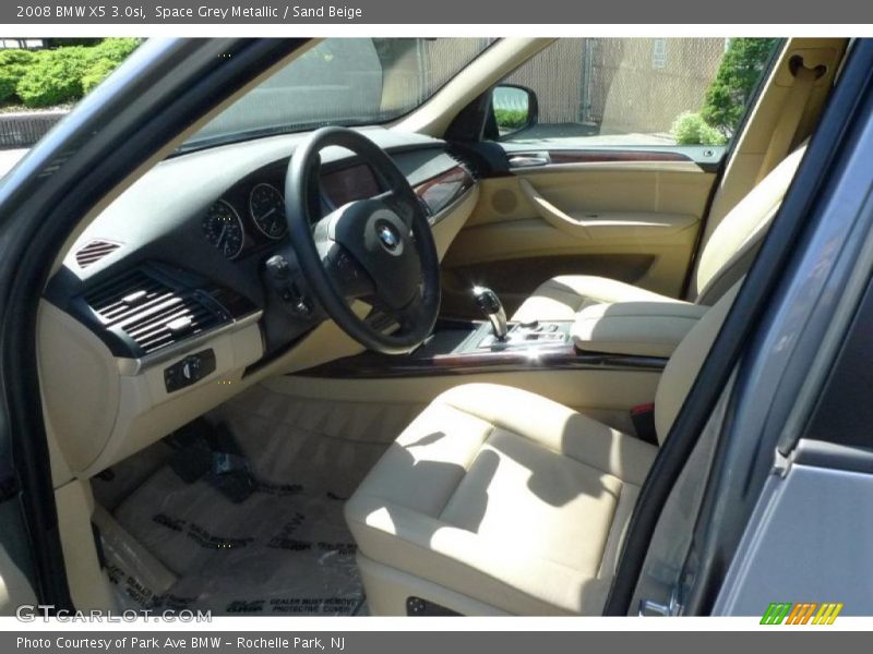 Space Grey Metallic / Sand Beige 2008 BMW X5 3.0si