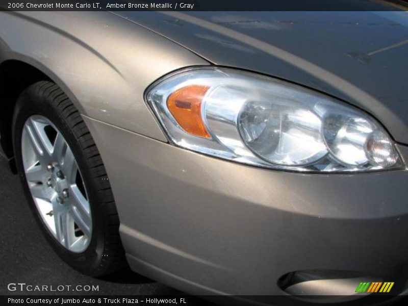 Amber Bronze Metallic / Gray 2006 Chevrolet Monte Carlo LT