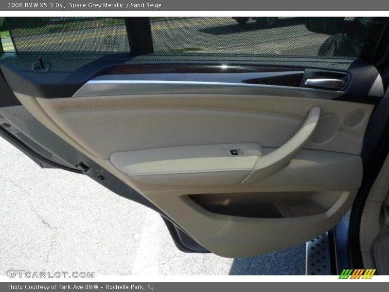 Space Grey Metallic / Sand Beige 2008 BMW X5 3.0si