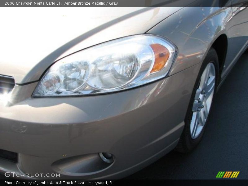 Amber Bronze Metallic / Gray 2006 Chevrolet Monte Carlo LT