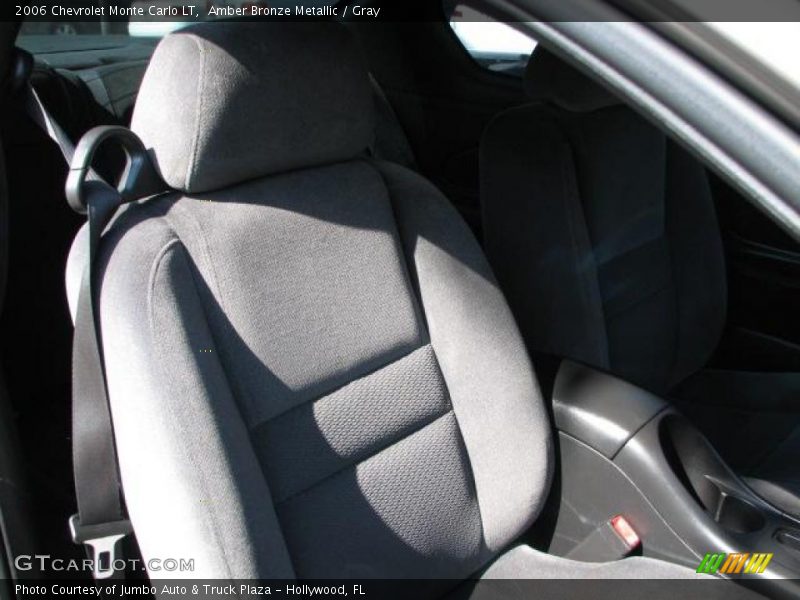 Amber Bronze Metallic / Gray 2006 Chevrolet Monte Carlo LT