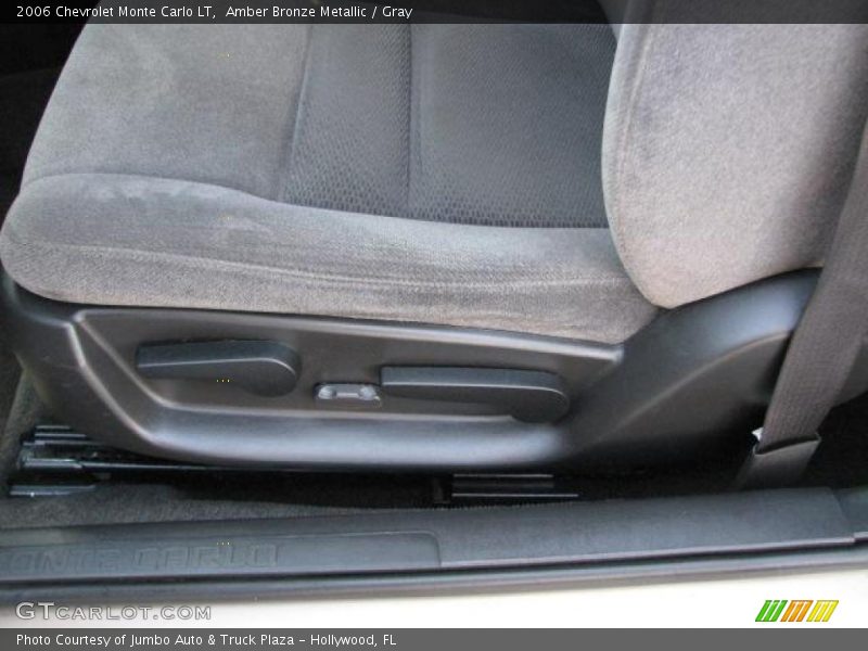 Amber Bronze Metallic / Gray 2006 Chevrolet Monte Carlo LT